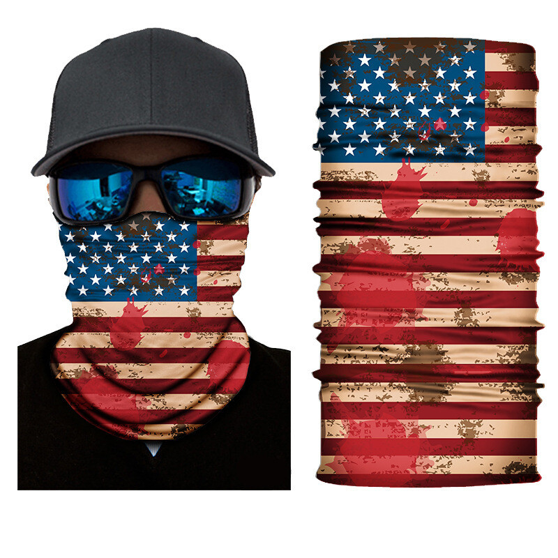 Seamless Turban Tube Sun Mask Motorcycle Sports Headband Face Cover Neck Scarf