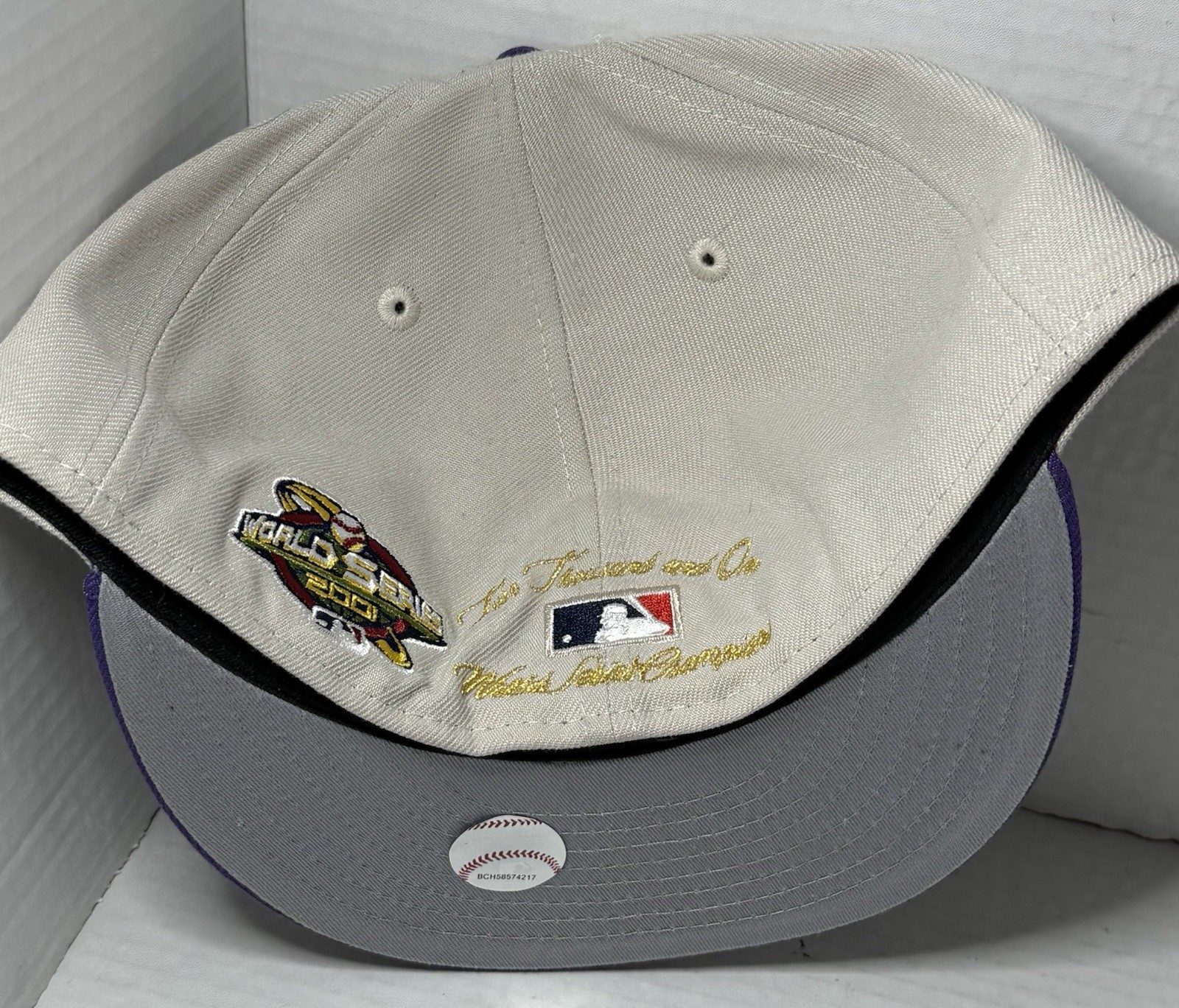 Arizona Diamondbacks Cooperstown Logo 59Fifty Fitted World Series Patch 2tone