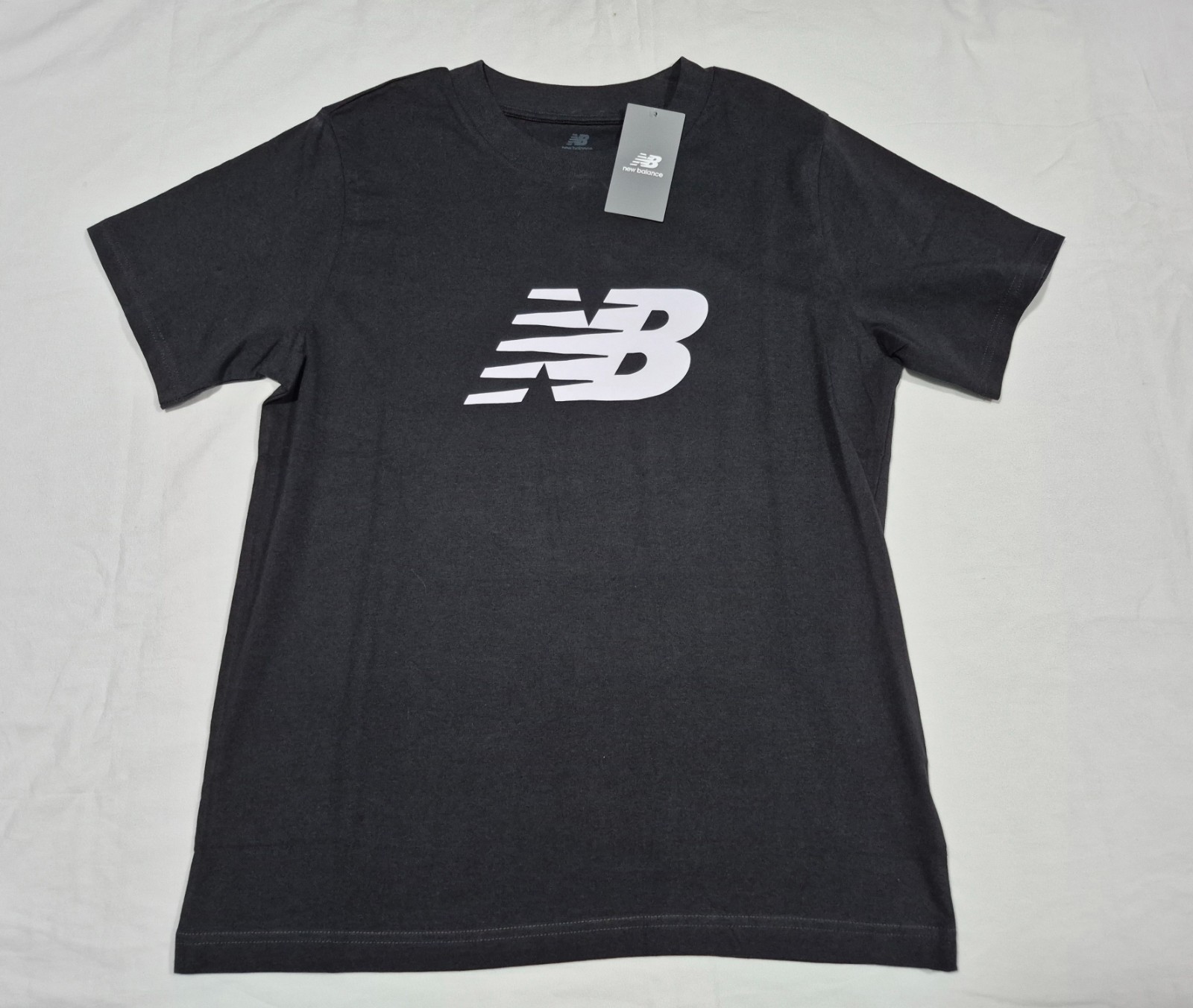 New Balance Men’s Black Color Logo Classi Sports Running Casual Cotton T-Shirt