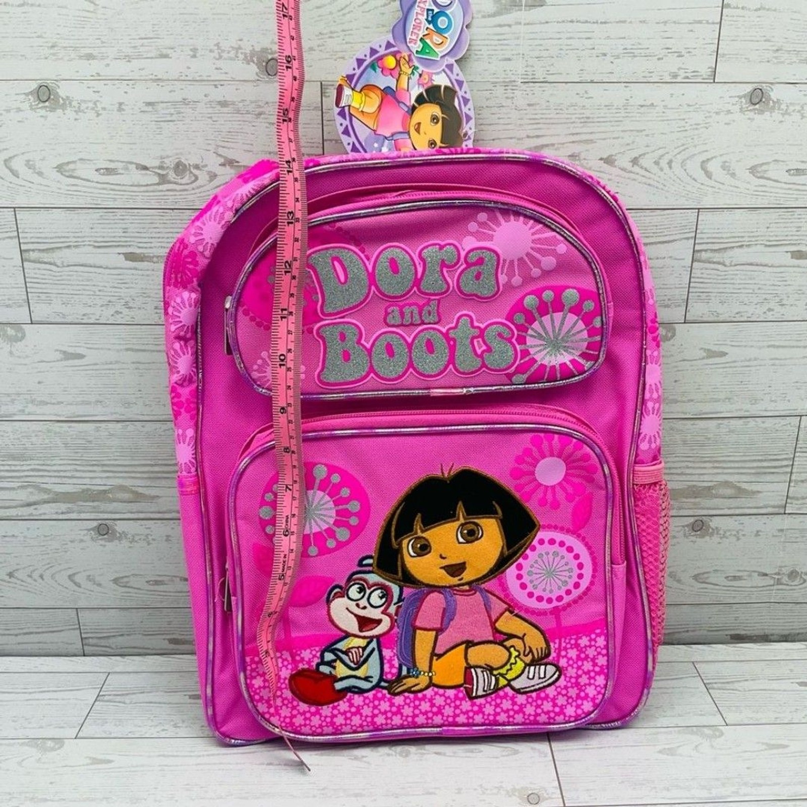 Dora and Boots Nickelodeon Pink Backpack Brand New with Tags 14″
