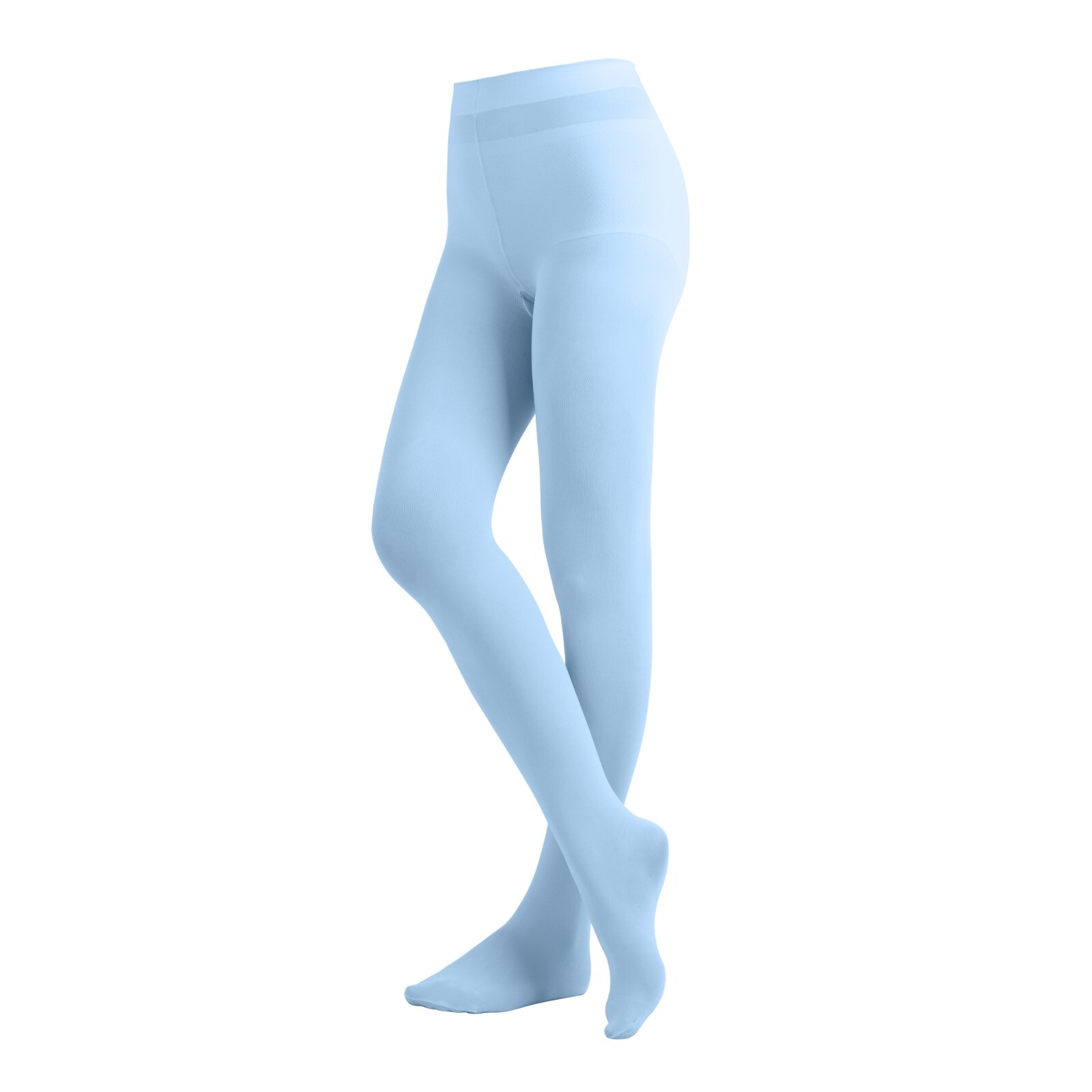EMEM Apparel Women’s Solid Colored Opaque Microfiber Footed Dance Ballet Tights