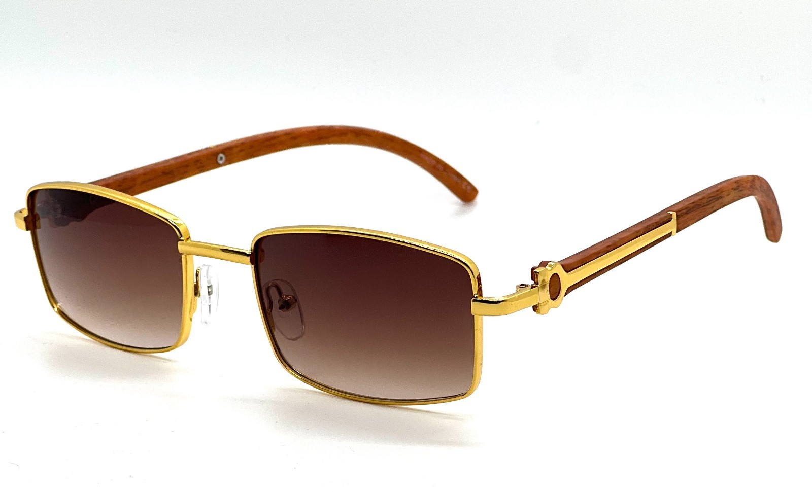 Sunglasses Men Rectangular Classy Fashion Trendy 80’s 90’s Casual Male Lentes