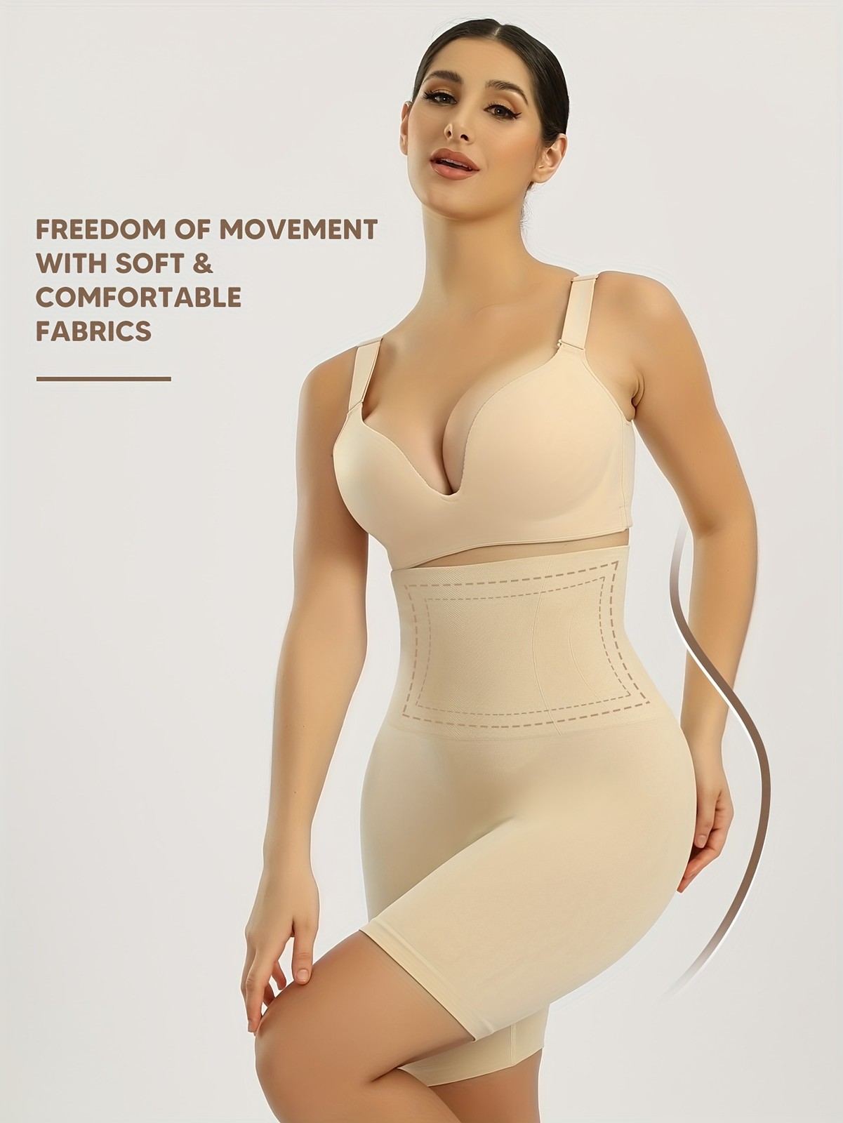 Women Tummy Control Shapewear High Waisted Body Shaper Shorts Slimming Panties