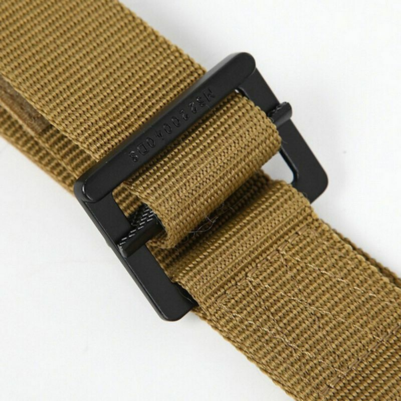 Adjustable Nylon Waistband Outdoor Combat Rescue Rigger Military Tactical Belt