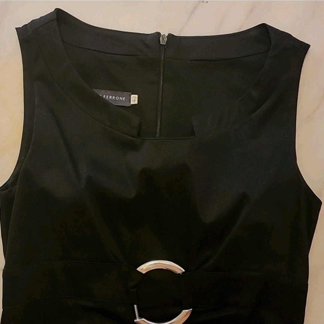 Little Black Italian Dress Size Small