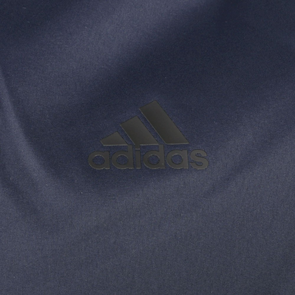 adidas Balance Full Zip Reversible Jacket Mens Blue Casual Athletic Outerwear HS