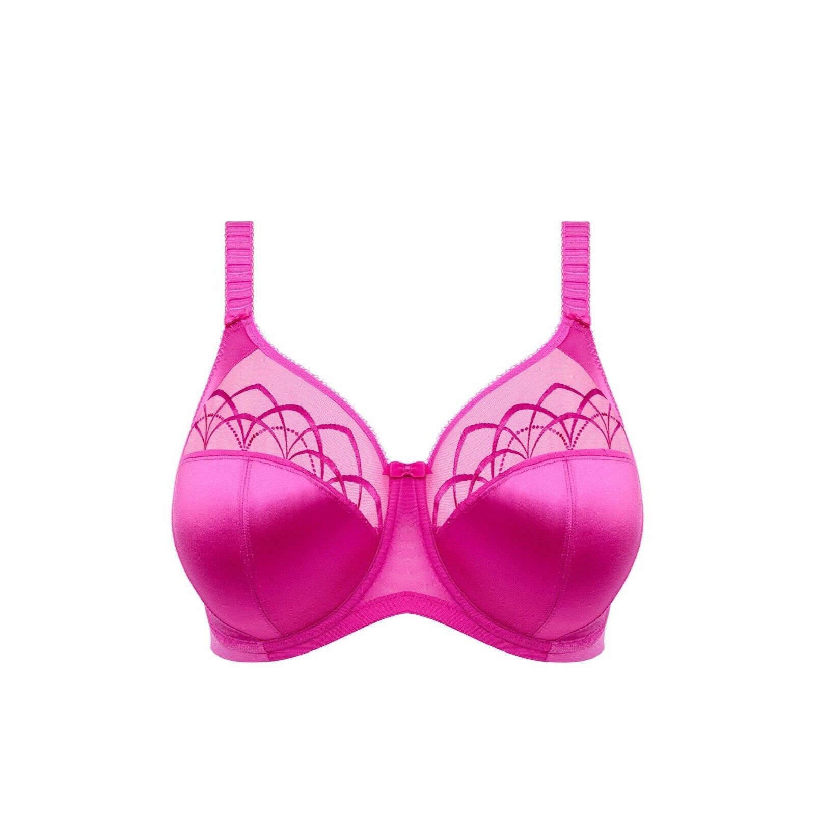 Elomi Cate UW Full Cup Banded Bra #4030 UK Sizes DD thru JJ Camelia Pink NWT $59