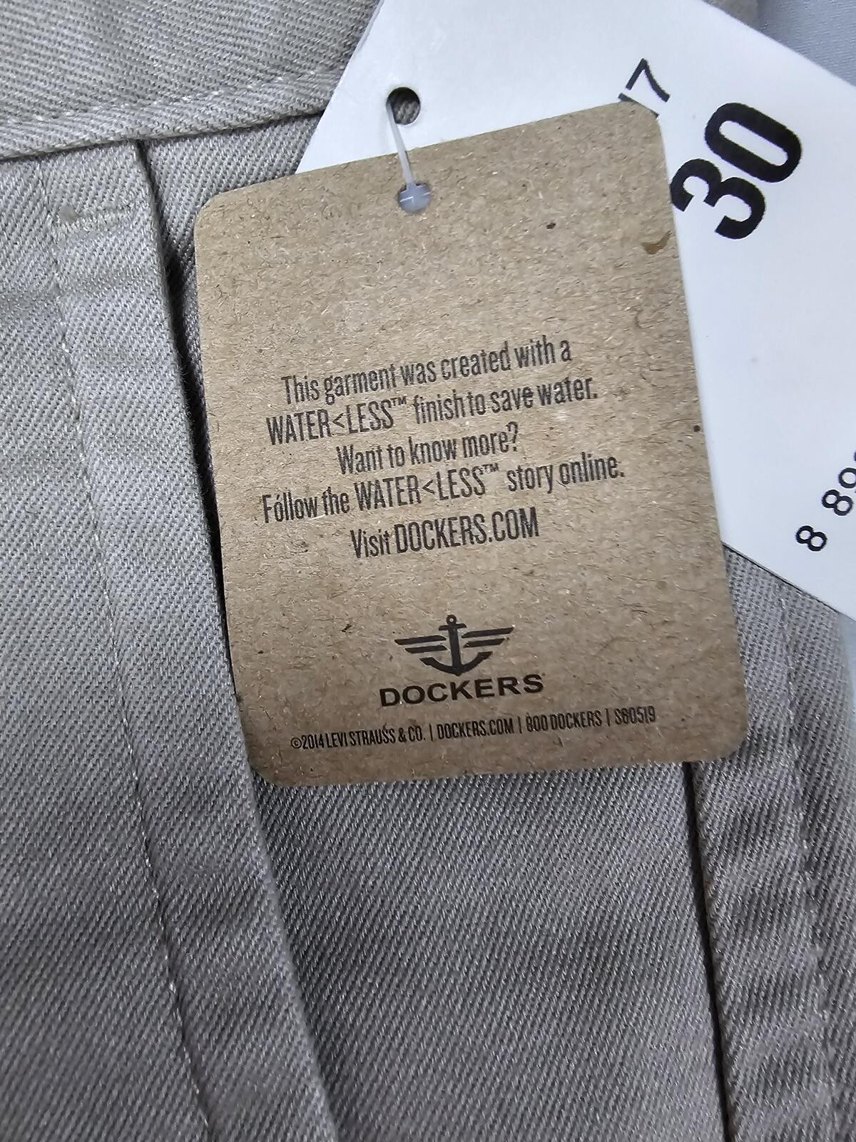 Dockers Alpha Khaki Athletic Fit Pants. Size 31 x 30