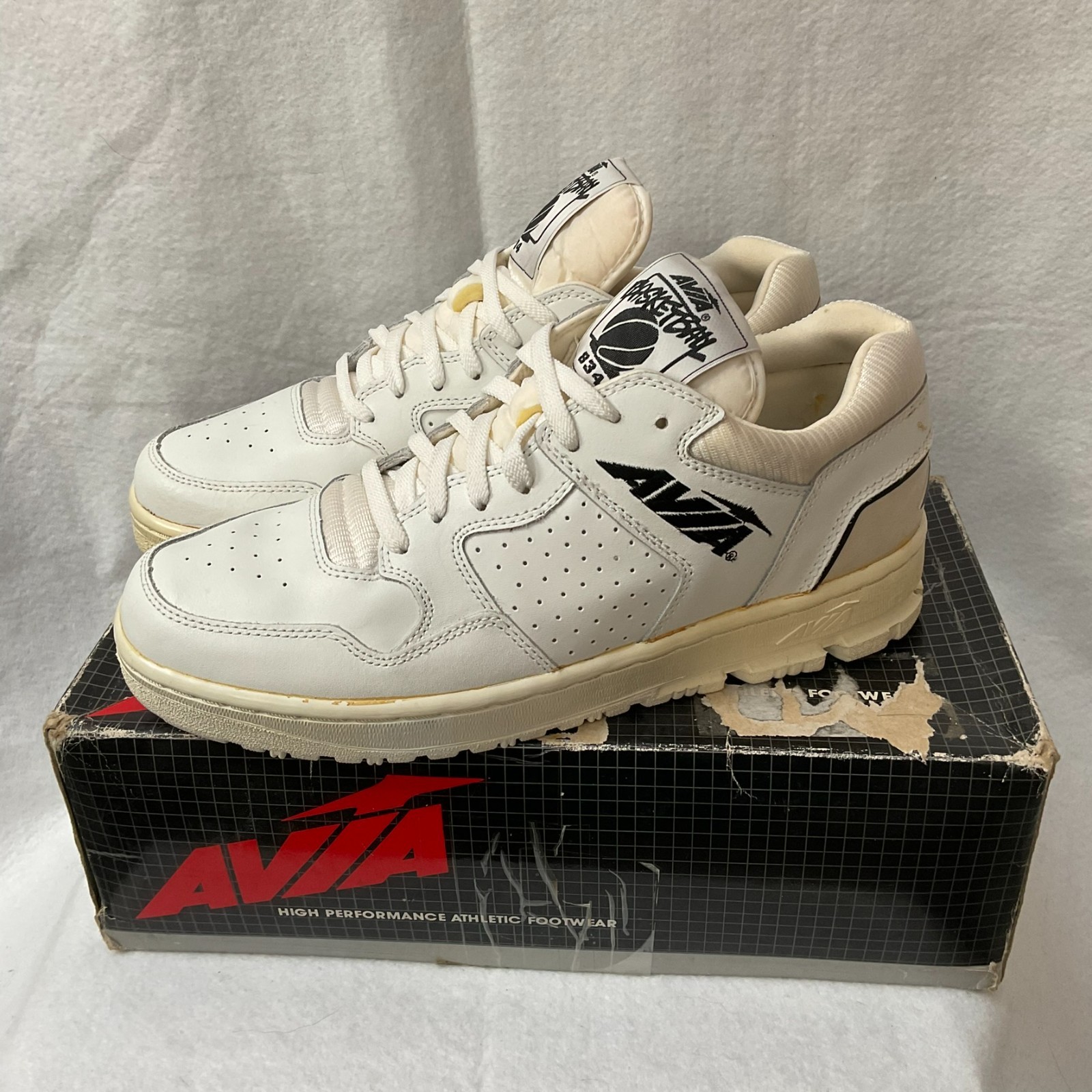 Avia Vintage 834 Deadstock 10 Sneakers Shoes Basketball DS