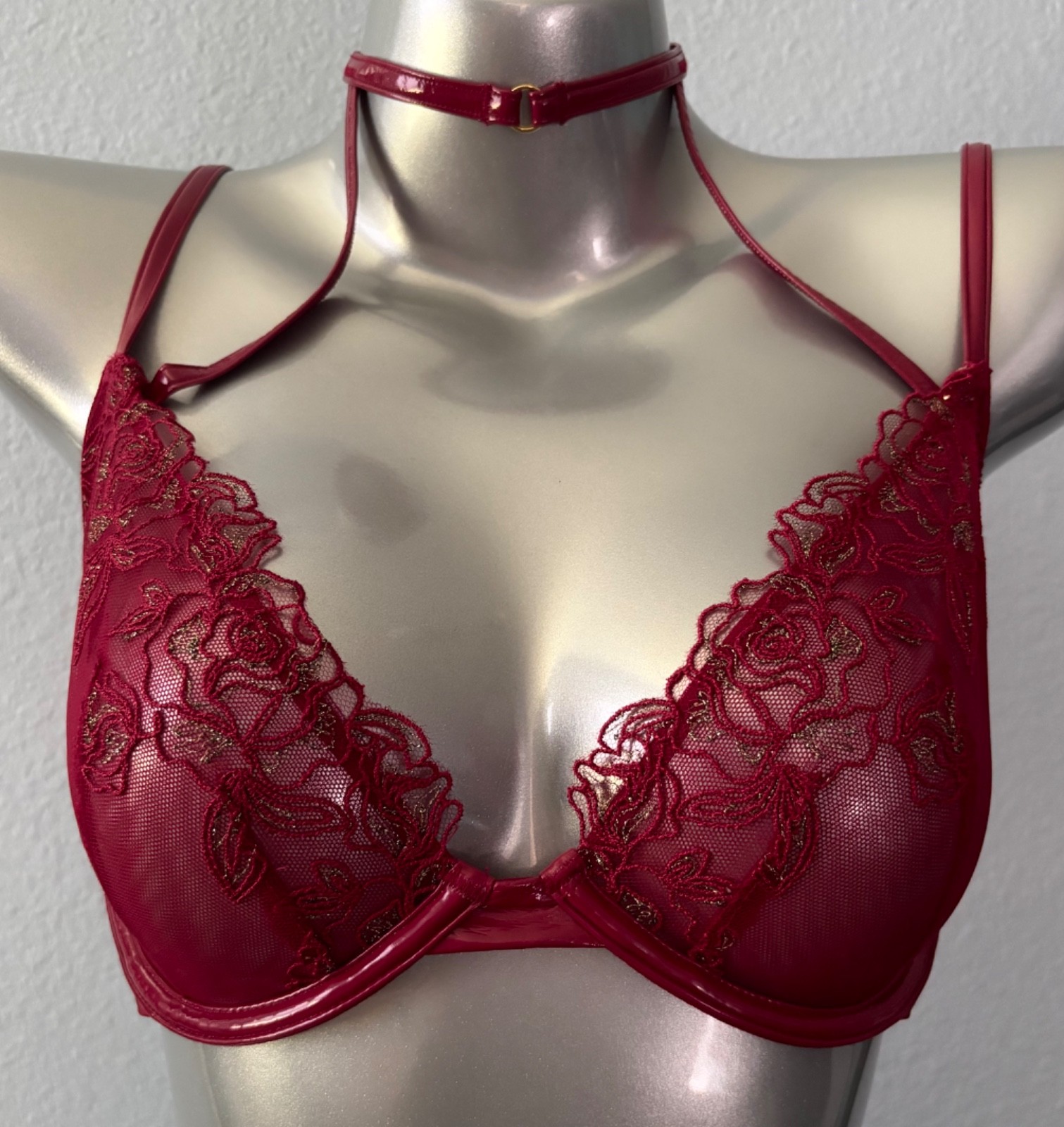 Victoria’s Secret Bra Very Sexy Low Cut Demi Midnight Affair Unlined Underwire