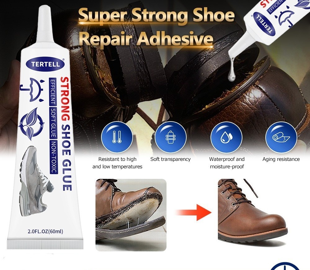 Adhesive Best Sole Repair Super Glue Coat For Fixing Shoes Boots Leather