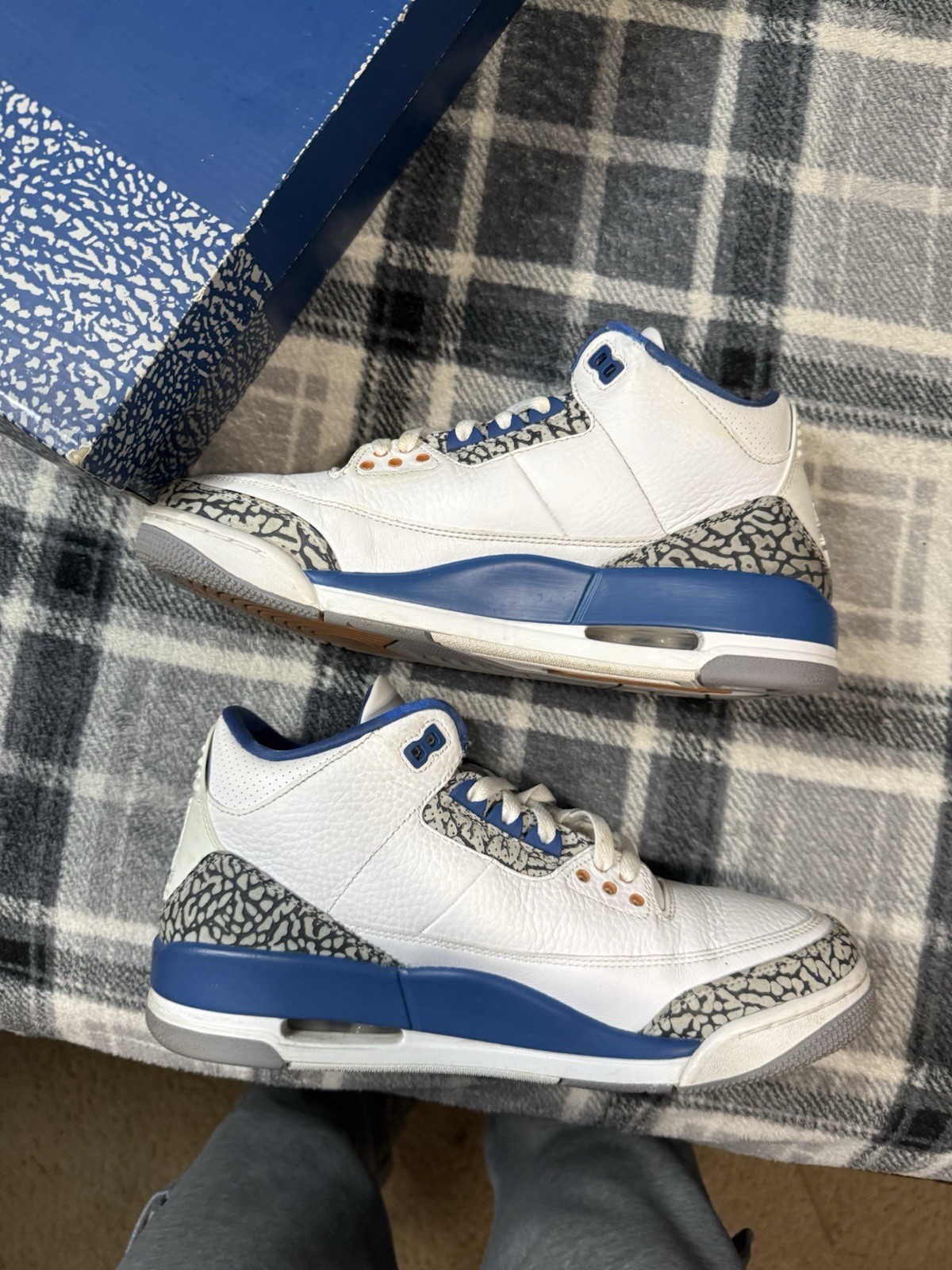 10M CLEAN Jordan Air Jordan 3 Retro Washington Wizards OG ALL