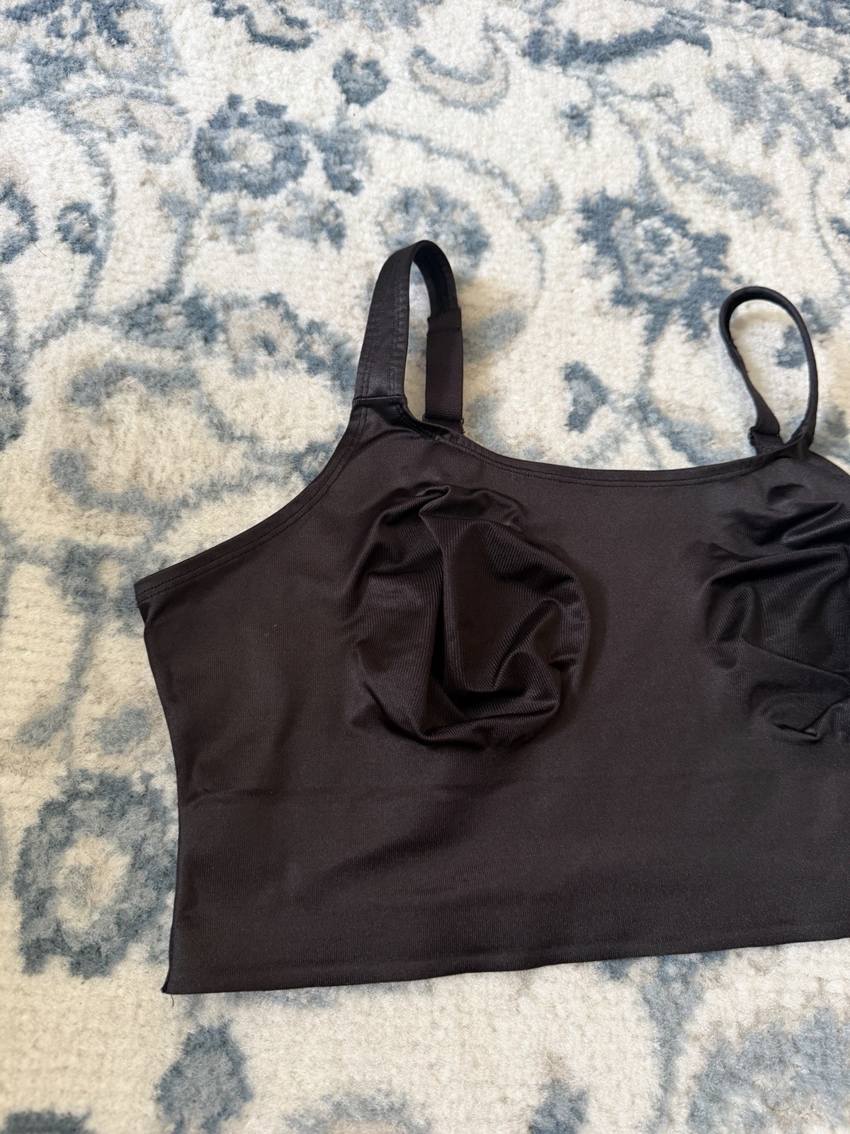 Ruby Ribbon Original Demiette Bra Black Seamless Support Size 44 Style 3029