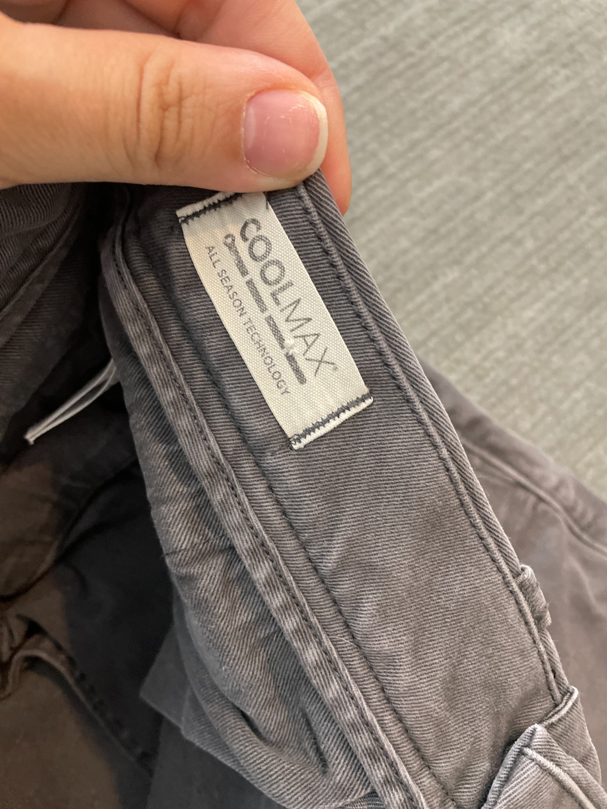 Madewell Shorts Men 28×7 Coolmax All Seasons Technology Gray Casual Pockets