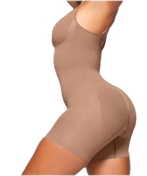 Skims Seamless Sculpt Mid Thigh Shapewear Bodysuit Slimming Size Large