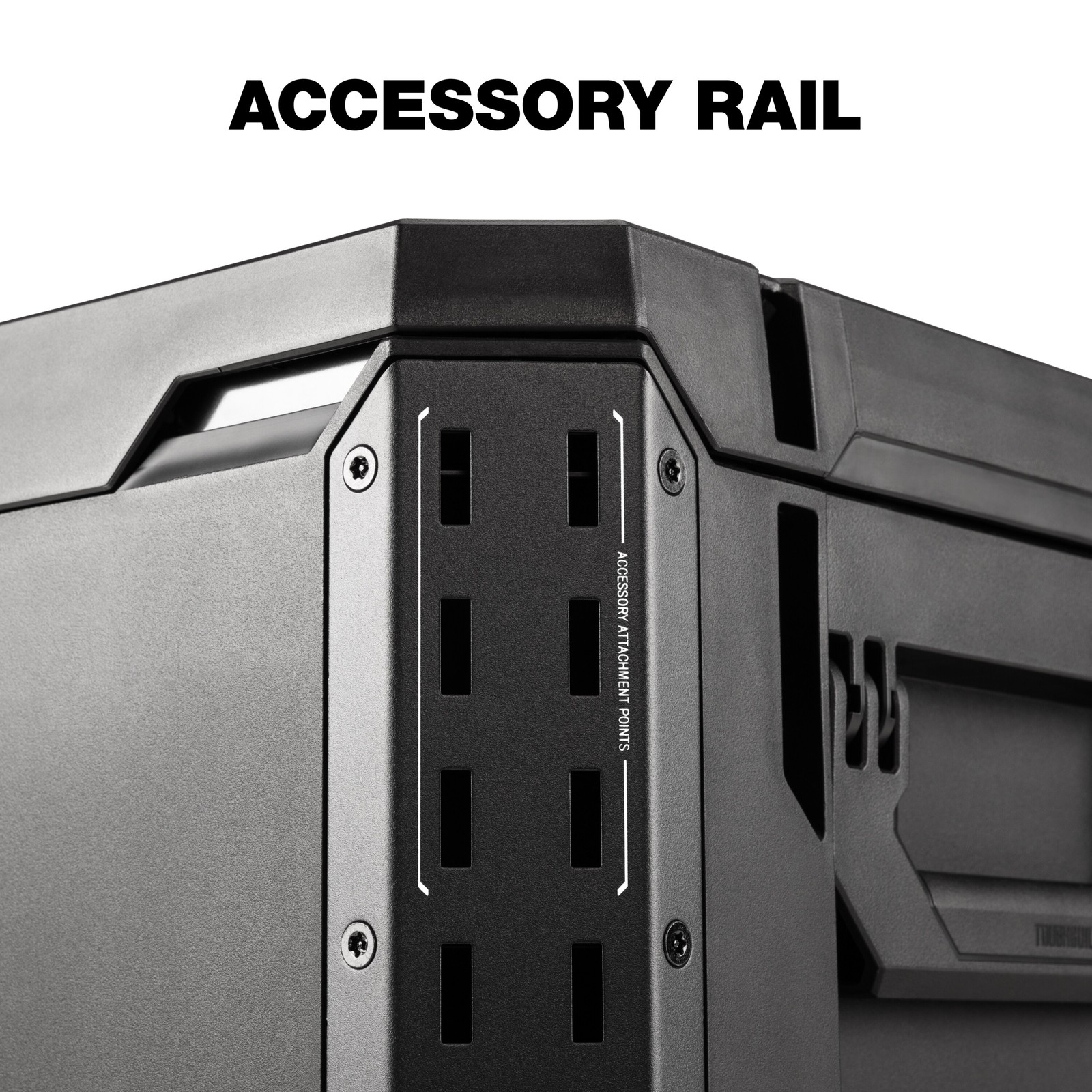 TOUGHBUILT STACKTECH 22.83-in W x 26.06-in H x 19.8-in D Black Plastic/Met|26005