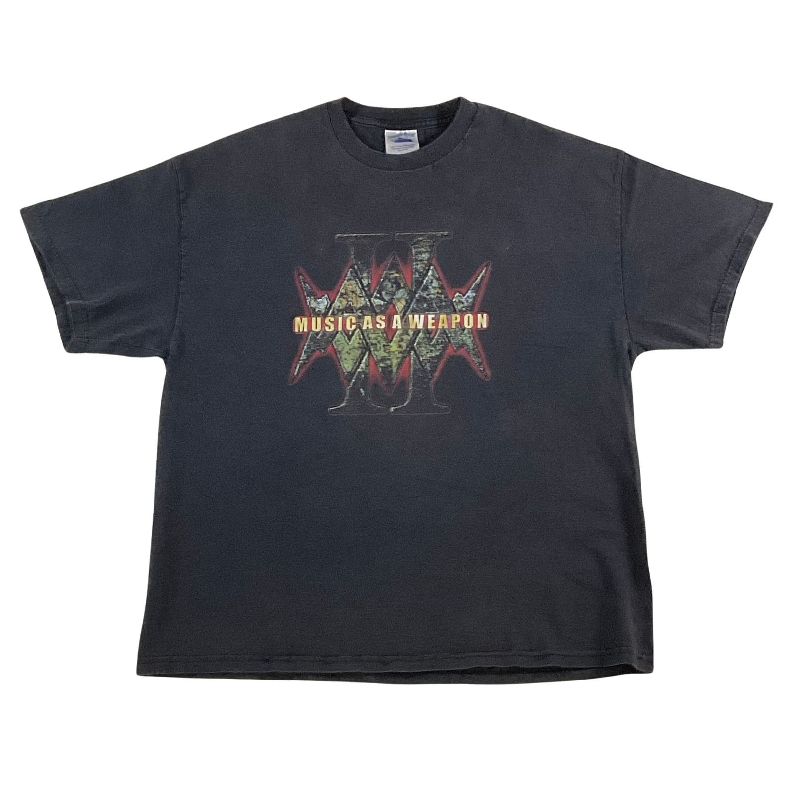 XL Disturbed 2003 t-shirt Music as a Weapon II tour 2-side 2004 live album shows