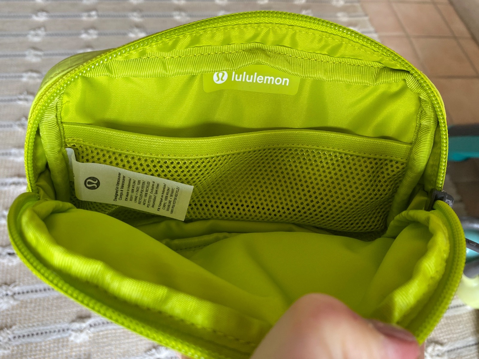 Lululemon Everywhere Belt Bag Neon Yellow Lime Green Waist Packs