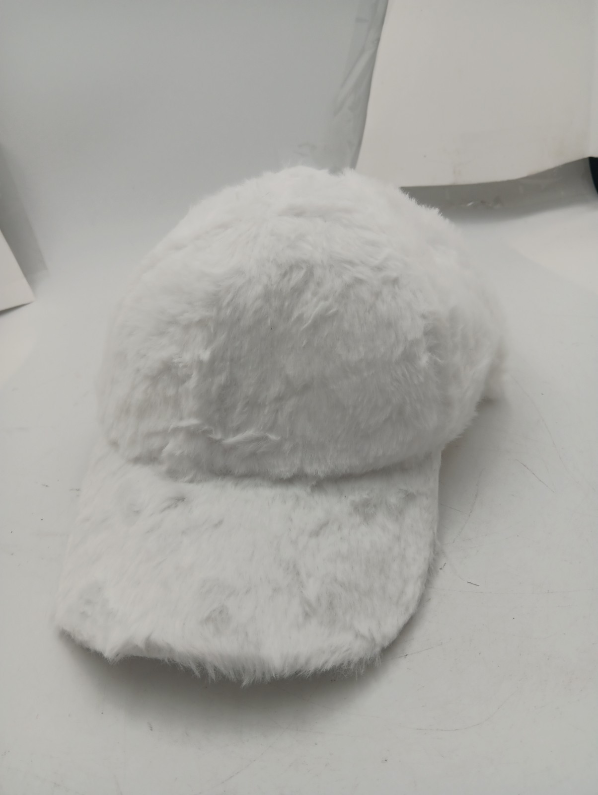 Fluffy Furry Hat Warm Plush Winter Hat Women Furry Faux