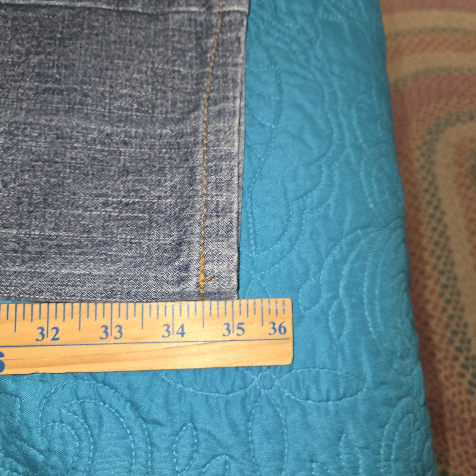 STETSON 1520 Standard Straight Leg Jeans Mens 28×38 (fit29.5×35) Western Cowboy