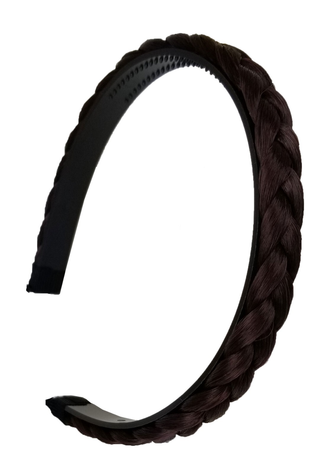 2 pcs Hair Headband Braided Plaited Headband Synthetic Hairband for Women Girls