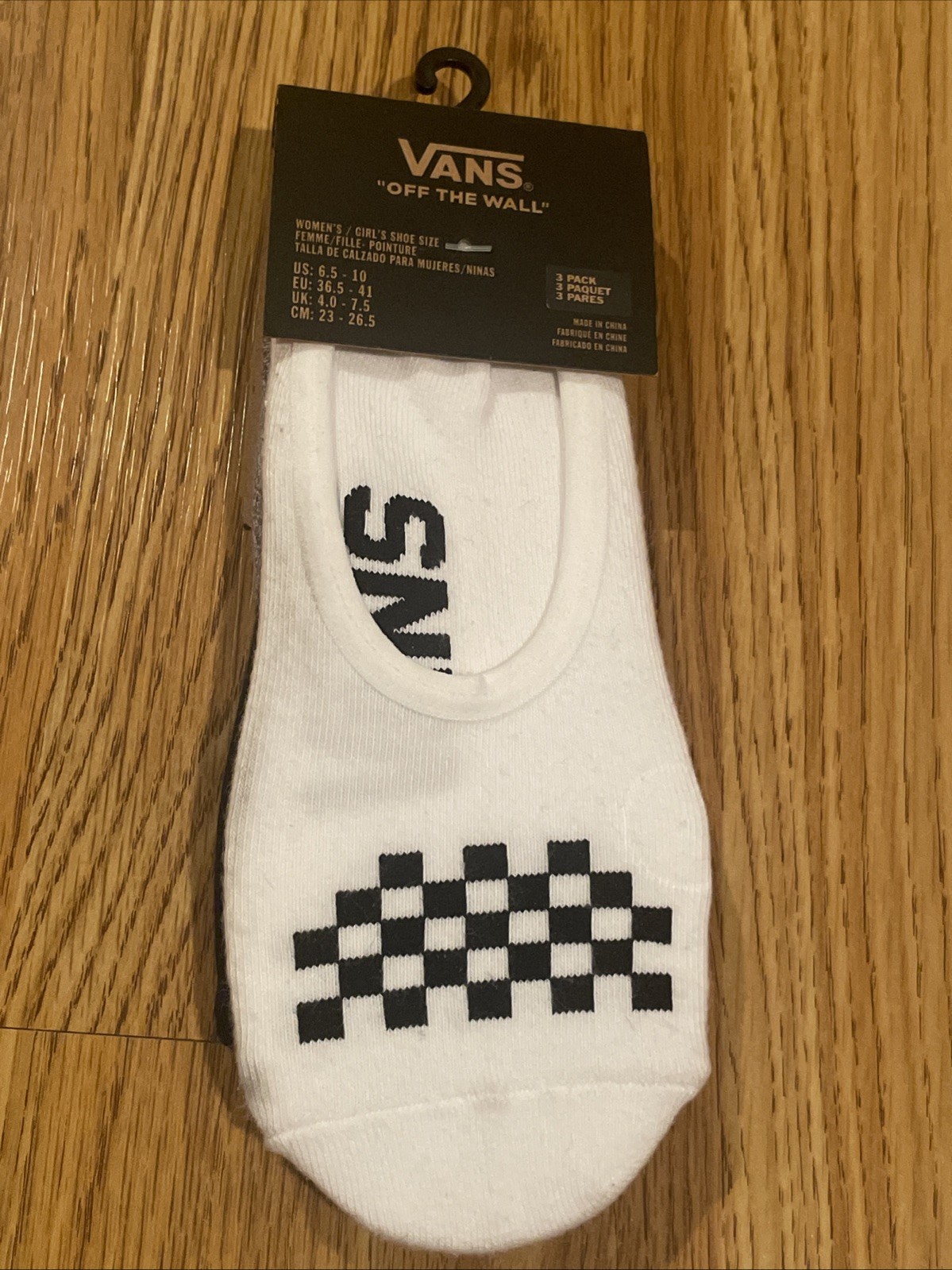 Vans Off The Wall Women’s No Show Socks -AS IS