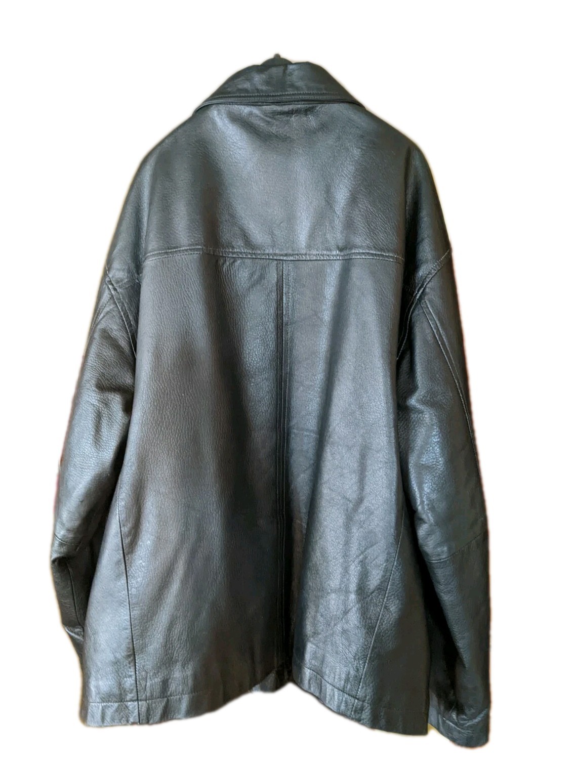 Vintage Outbrook Leather Men’s Jacket Size XL Great Condition 