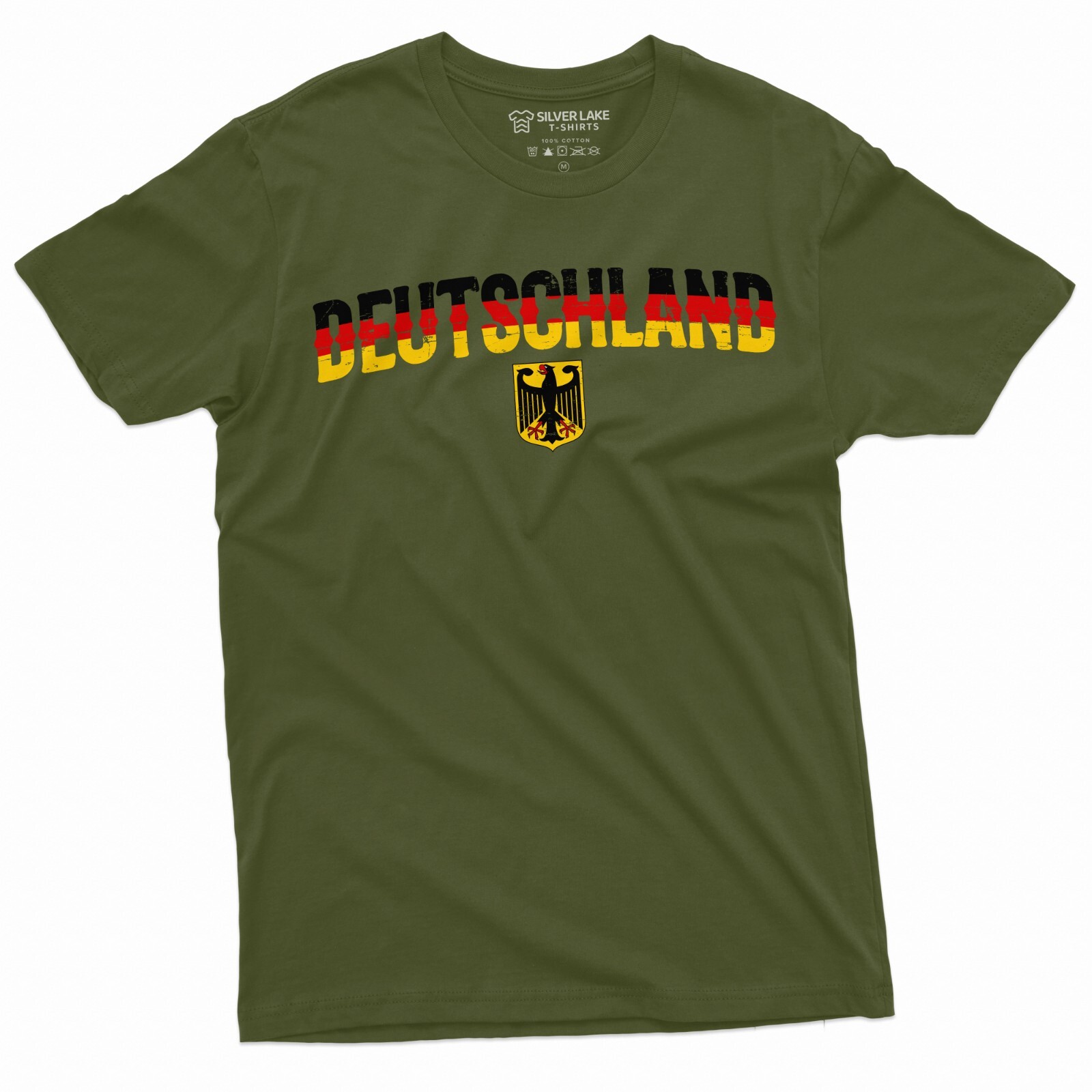 Men’s Germany T-shirt Deutschland Patriotic German Flag Tee Shirt Womens Mens T