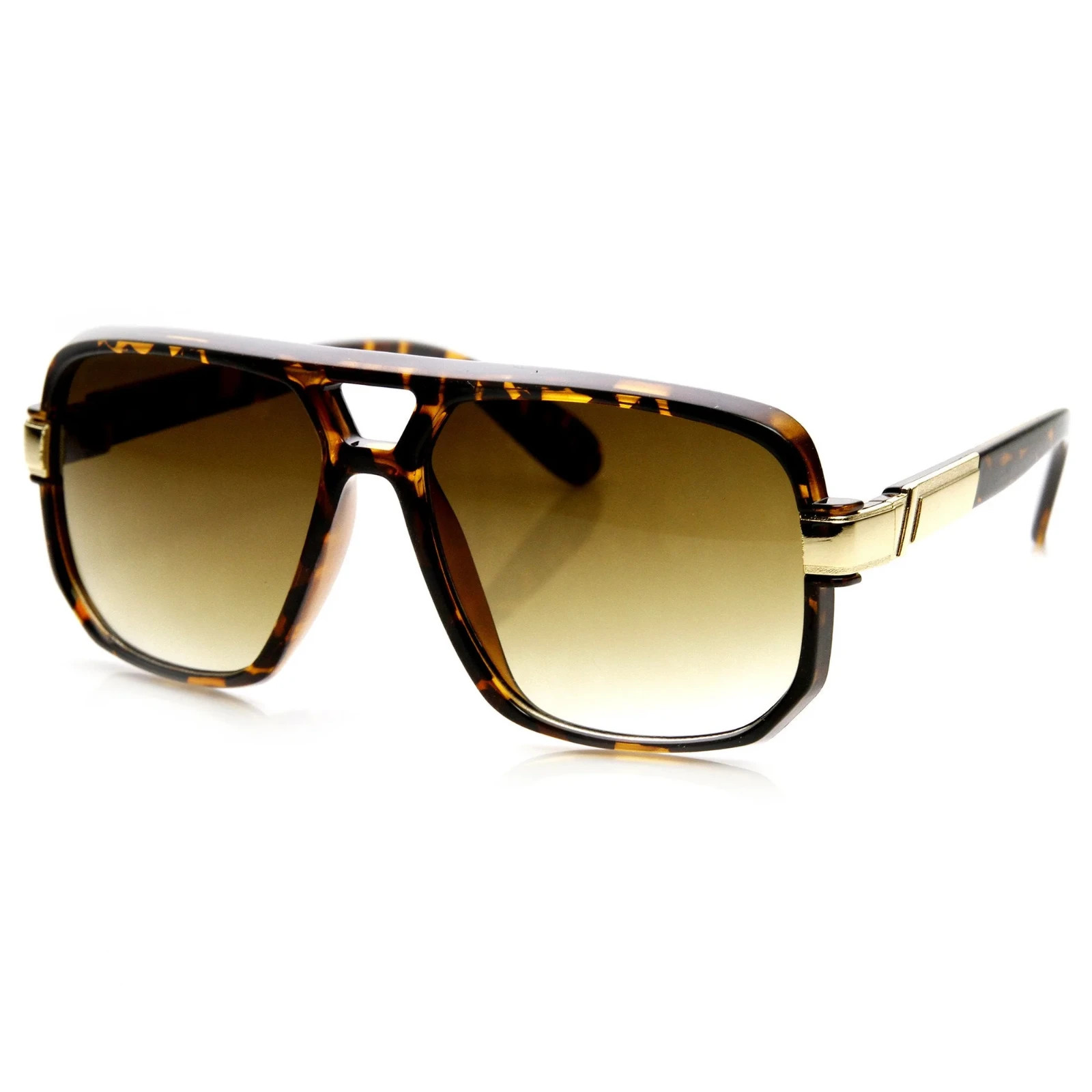 GAZELLE SWAG SQUARE HIP HOP AVIATOR SUNGLASSES OVERSIZED RETRO DESIGNER FASHION
