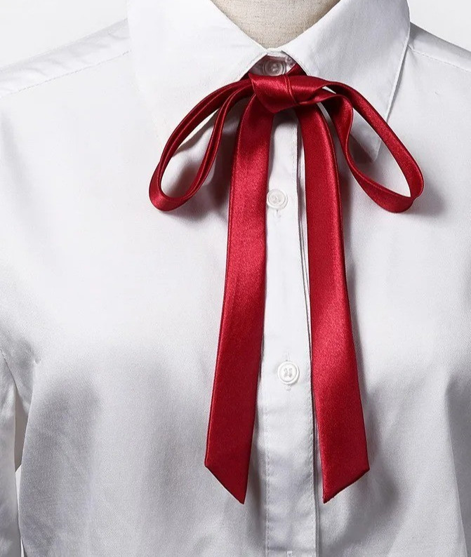 Satin Bow Tie Gambler Western Cowboy Necktie Ribbon for Wedding Men Shirts Suit