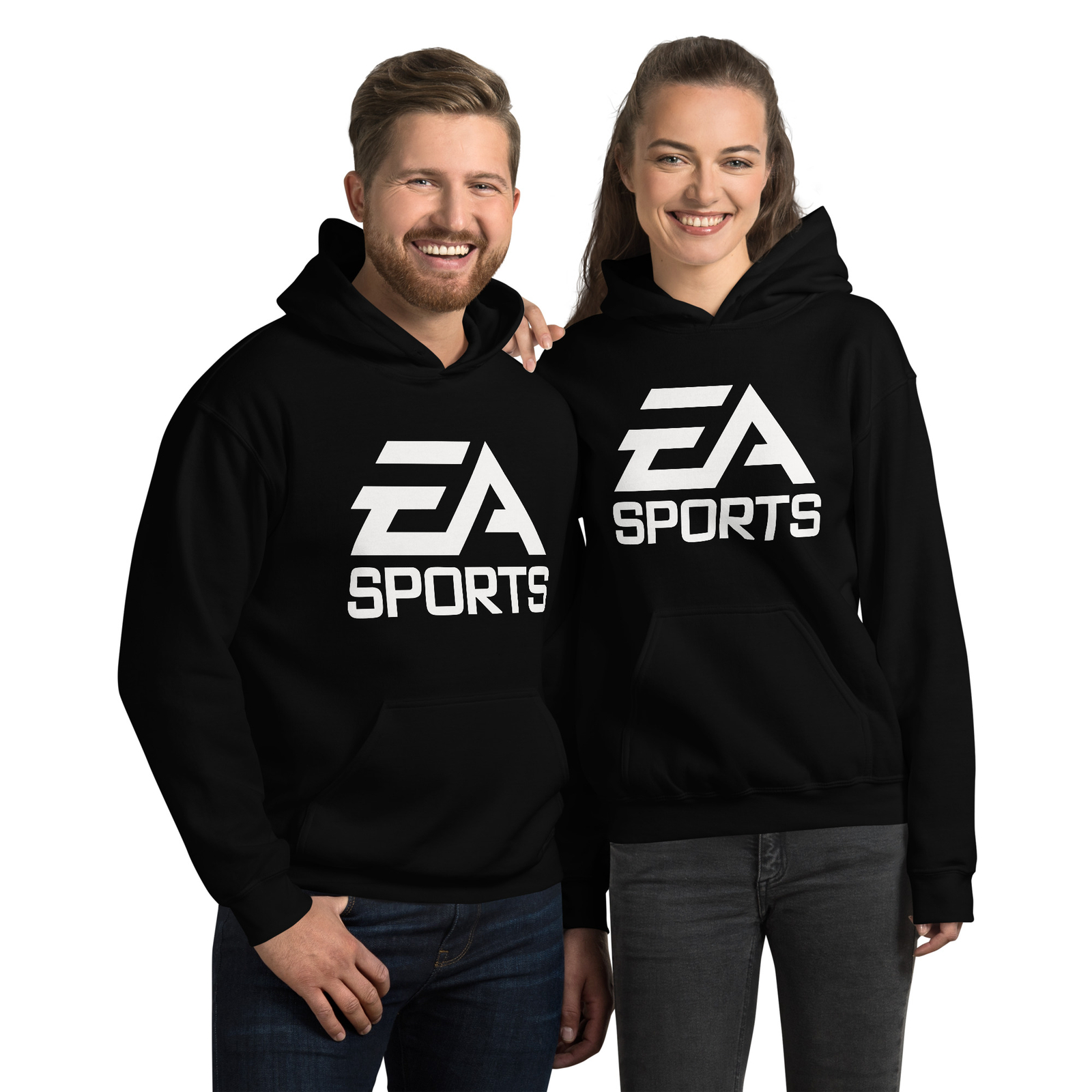 Stylish EA sport logo Unisex Heavy Blend Hoodie S-5XL