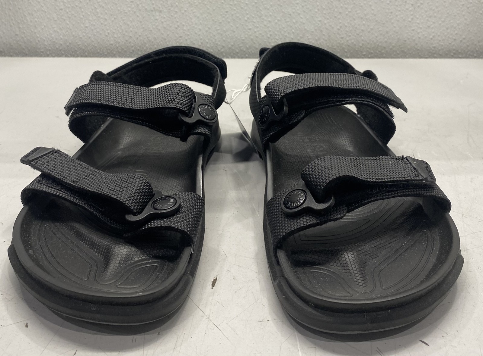 Birkenstock Unisex W8 M6 Kalahari Sandals Black