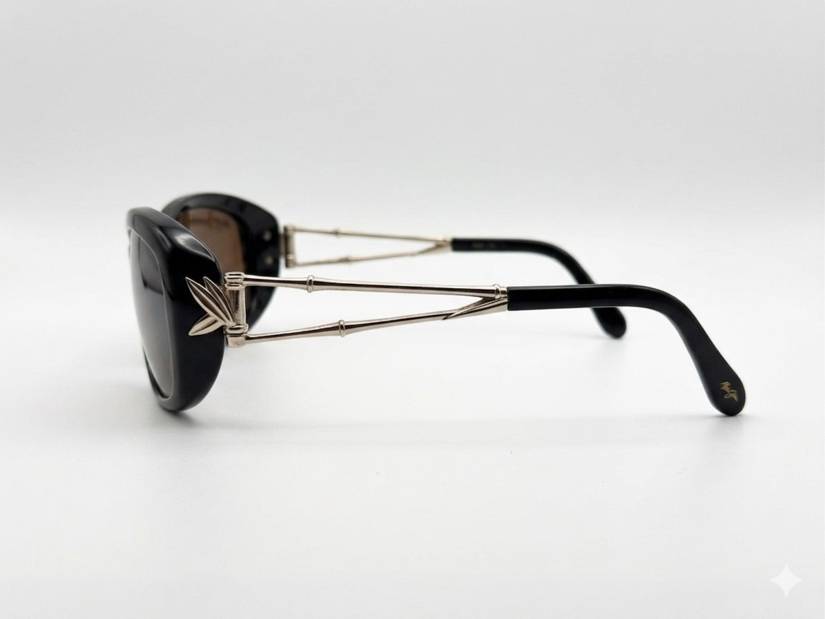 MAUI JIM ALANA MJ 215-16 BLACK GOLD BRONZE POLARIZED WOMENS SUNGLASSES