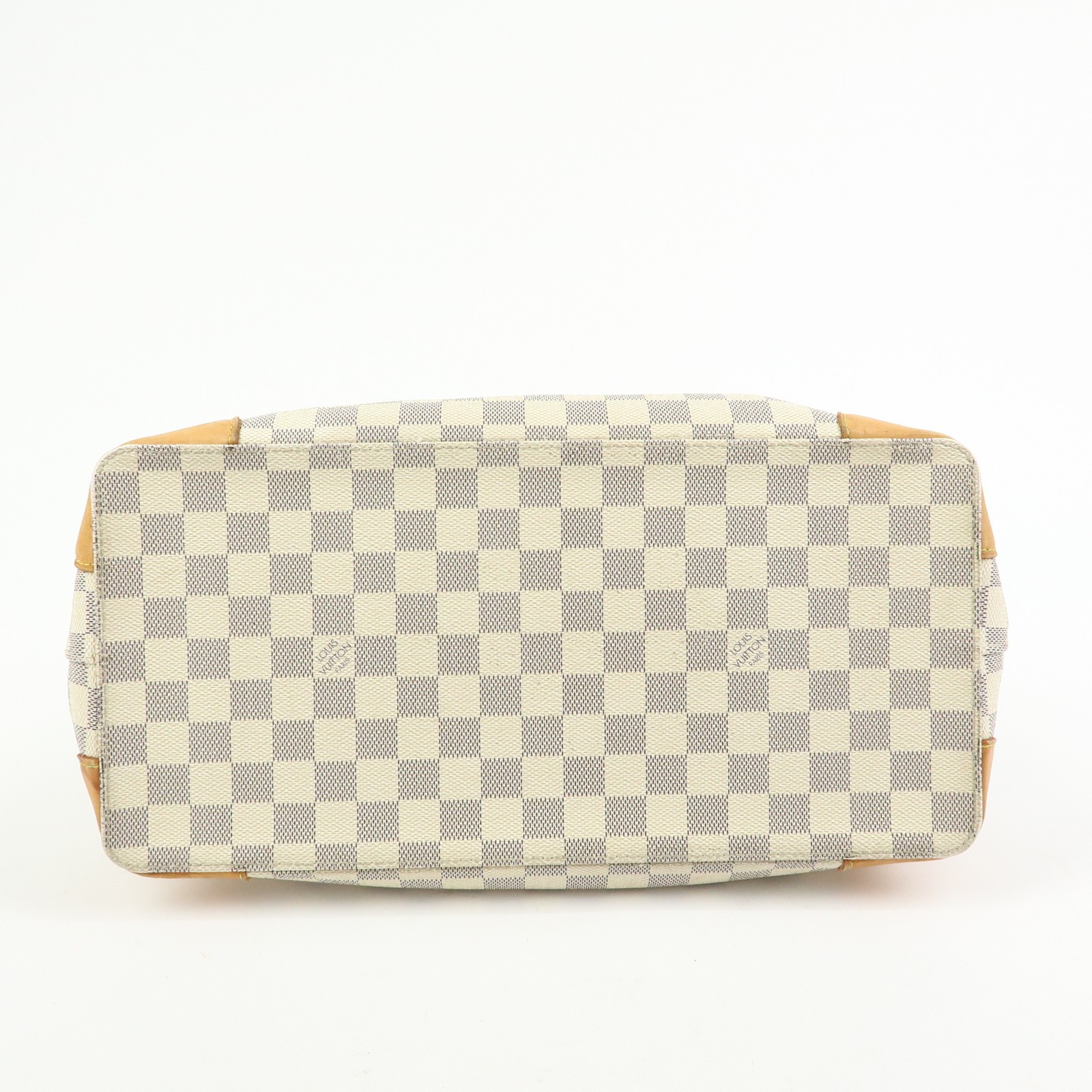 Louis Vuitton Damier Azur Hampstead MM Tote Bag Shoulder Bag N51206 Used F/S