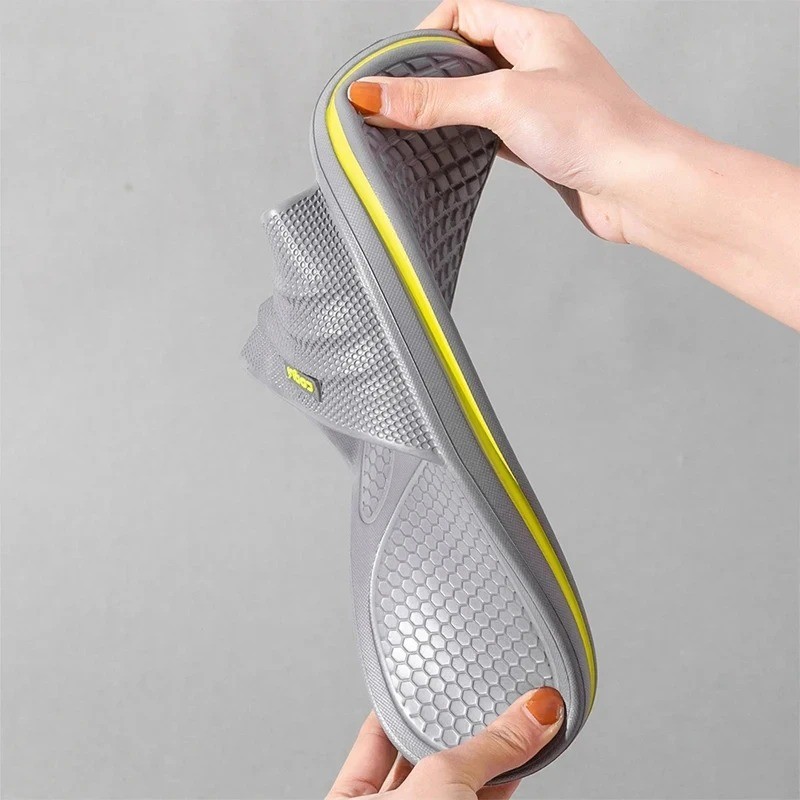 Soft EVA Indoor Slippers Men Non Slip Lightweight Comfortable Bathroom Slippers