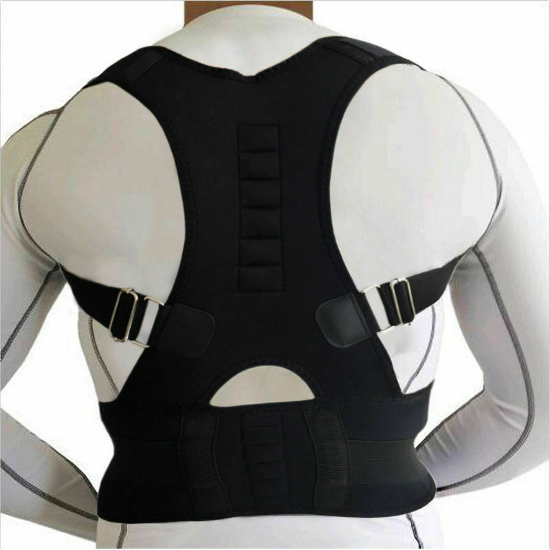 Fajas Ortopedicas Para Hombres Faja Correctora De Postura La Espalda Talla S-4XL
