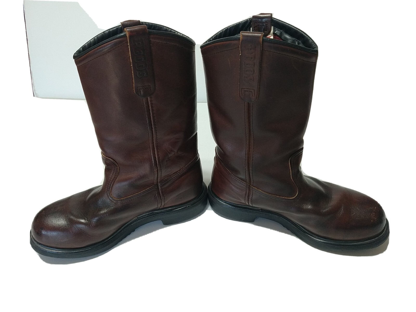 Red Wing 4441 Pecos Brown Leather Men’s Insulated Steel Toe Work Boots Sz 7D 7