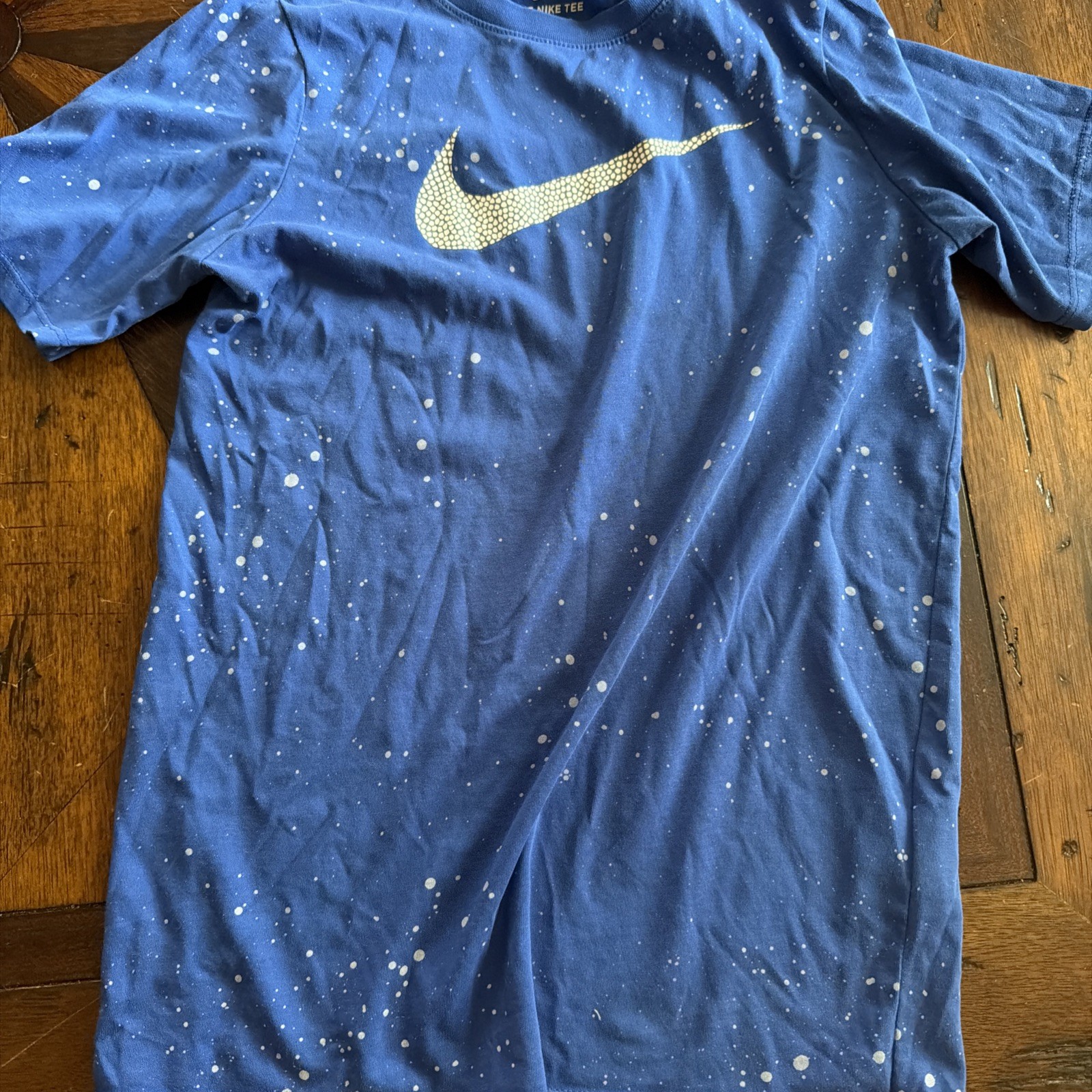 Nike Boys Graphic T-Shirts Size Large blue and grey (2 shirts ) great buy 🔥