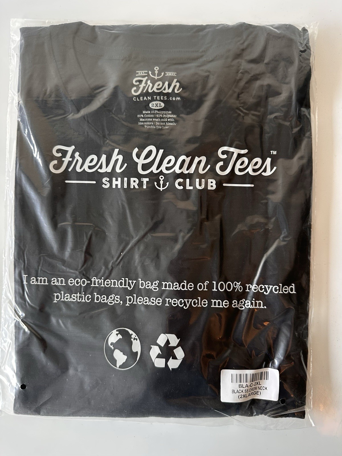 Fresh Clean Threads – Super Soft – Premium T-Shirts – Tees – M/L/XL/XXL – Black