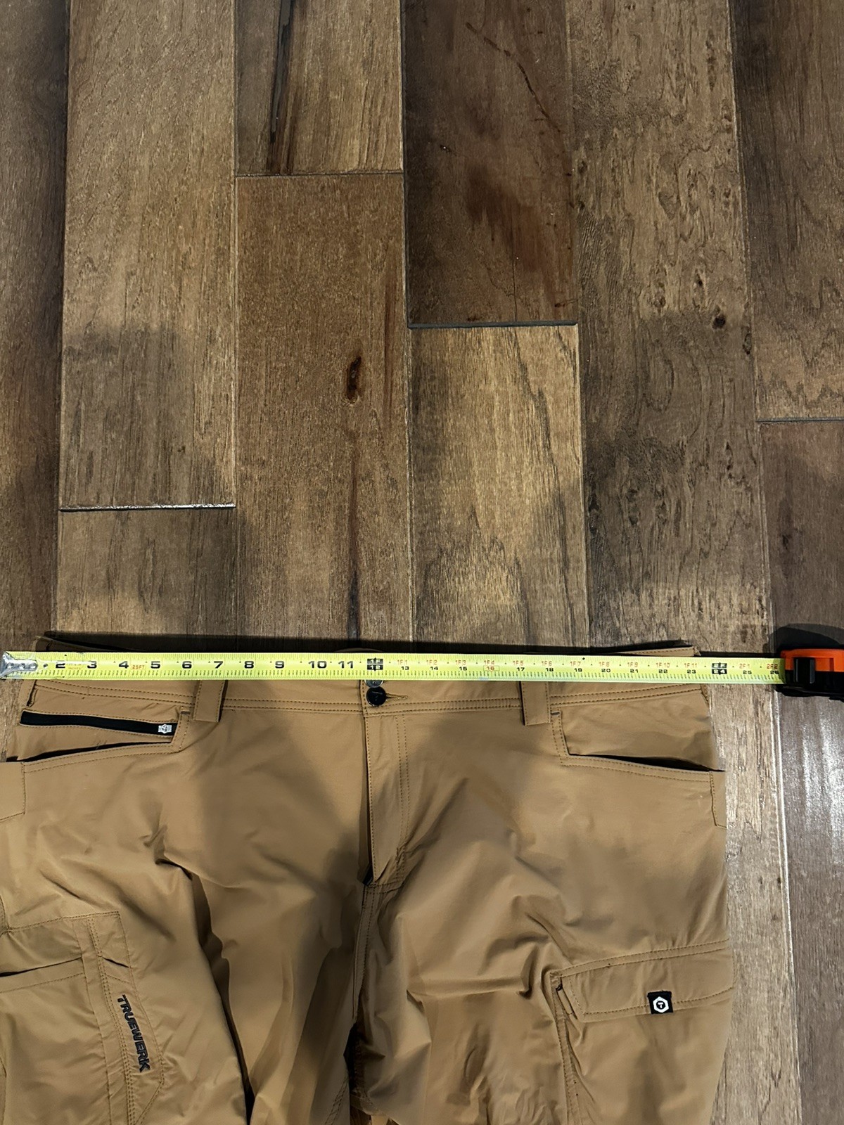 Truewerk Pants Mens 44×26 Werkpant Brown Cargo Tech Pants