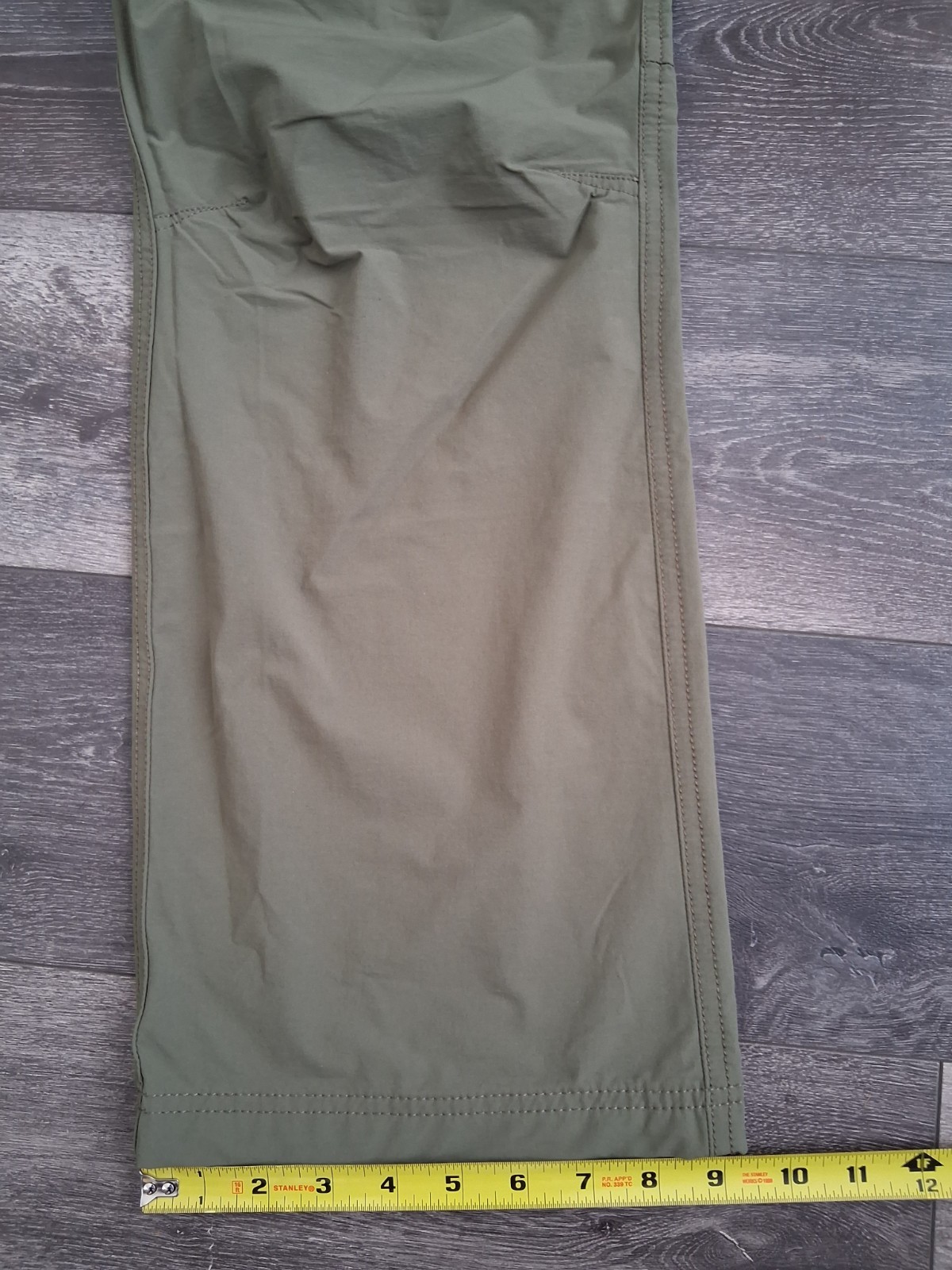 Truewerk T1 Werk Pants Durable Lightweight Cargo Olive Womans Size 16 (36×30)