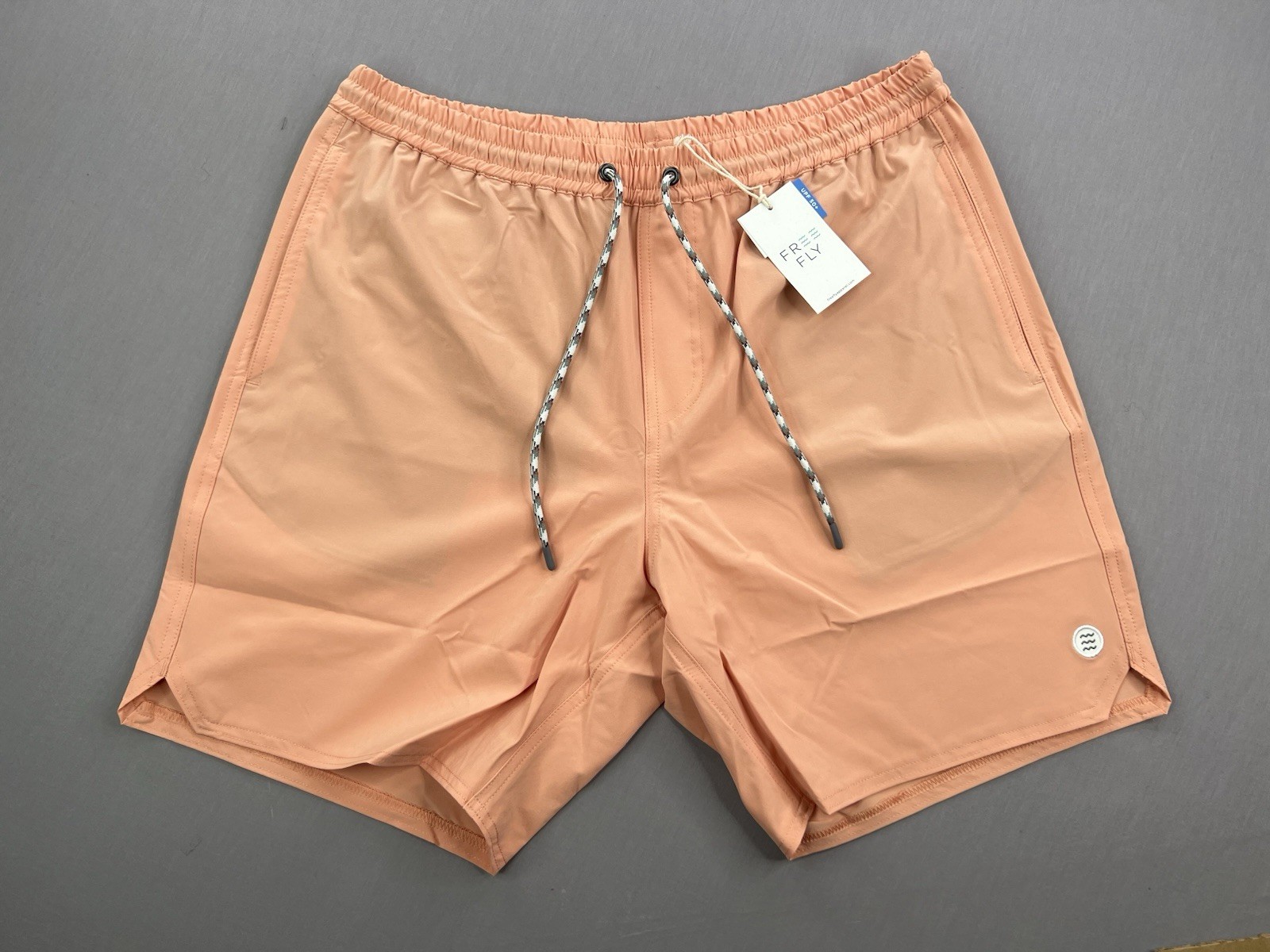 FREE FLY Mens ANDROS SHORTS ORANGE DUSK STRETCH TRUNK FISHING SWIM BEACH Sz XXL