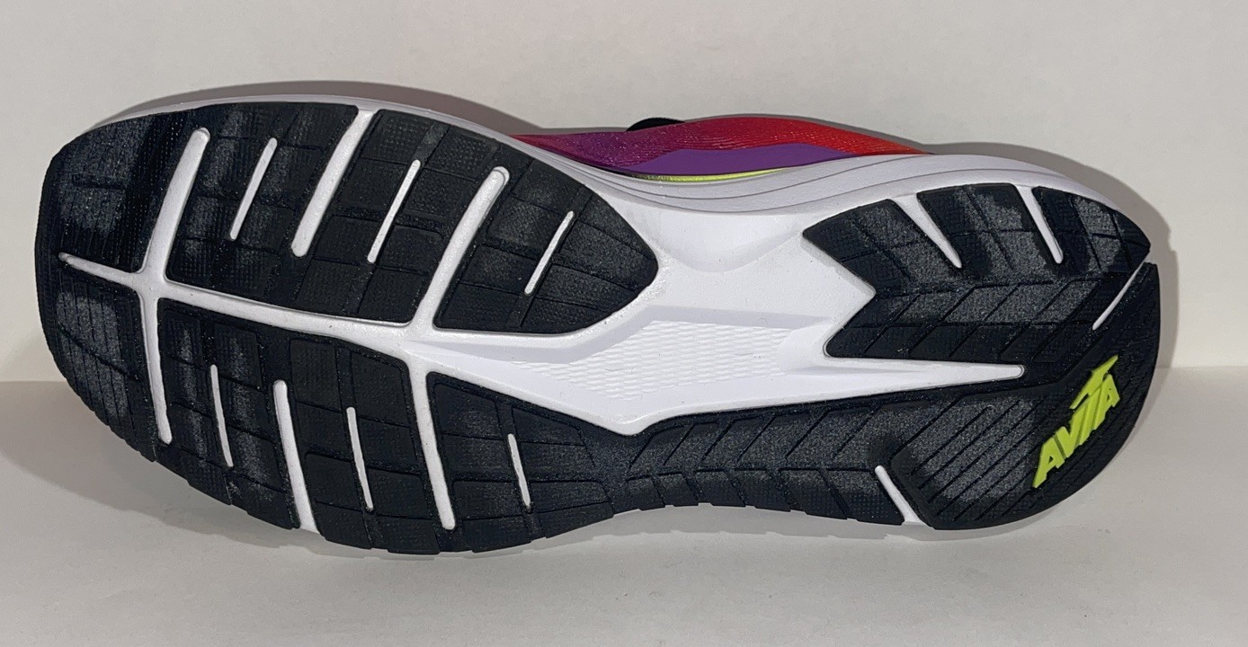 Avia AVI-MOVE Memory Foam Running Shoes Women’s Wide L9/R9.5 Multicolor Sneakers
