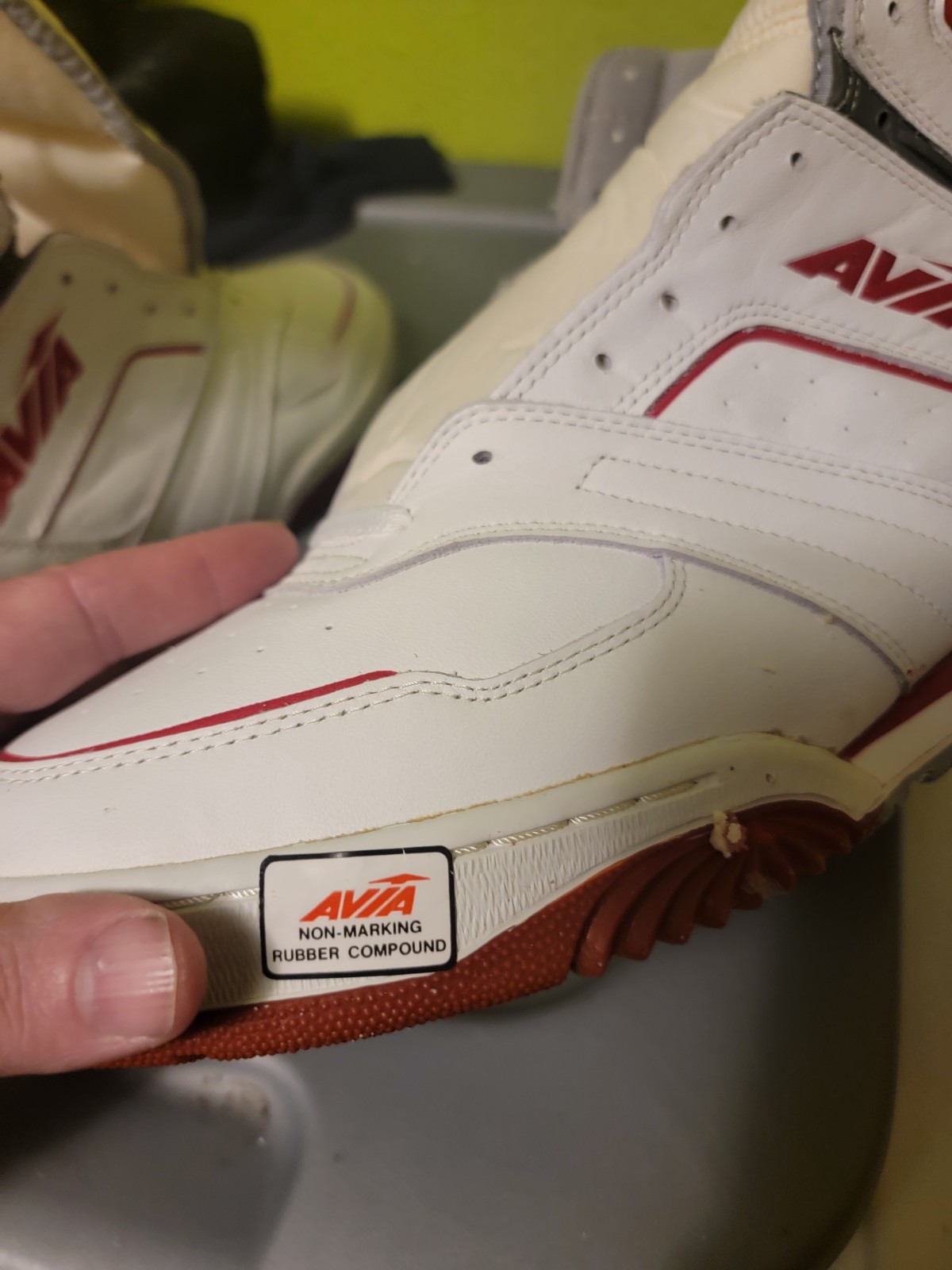 Avia 850 MR Basketball 1985 Shoes Drexler Pippen Blazers Abloh 1980s Vintage SEE