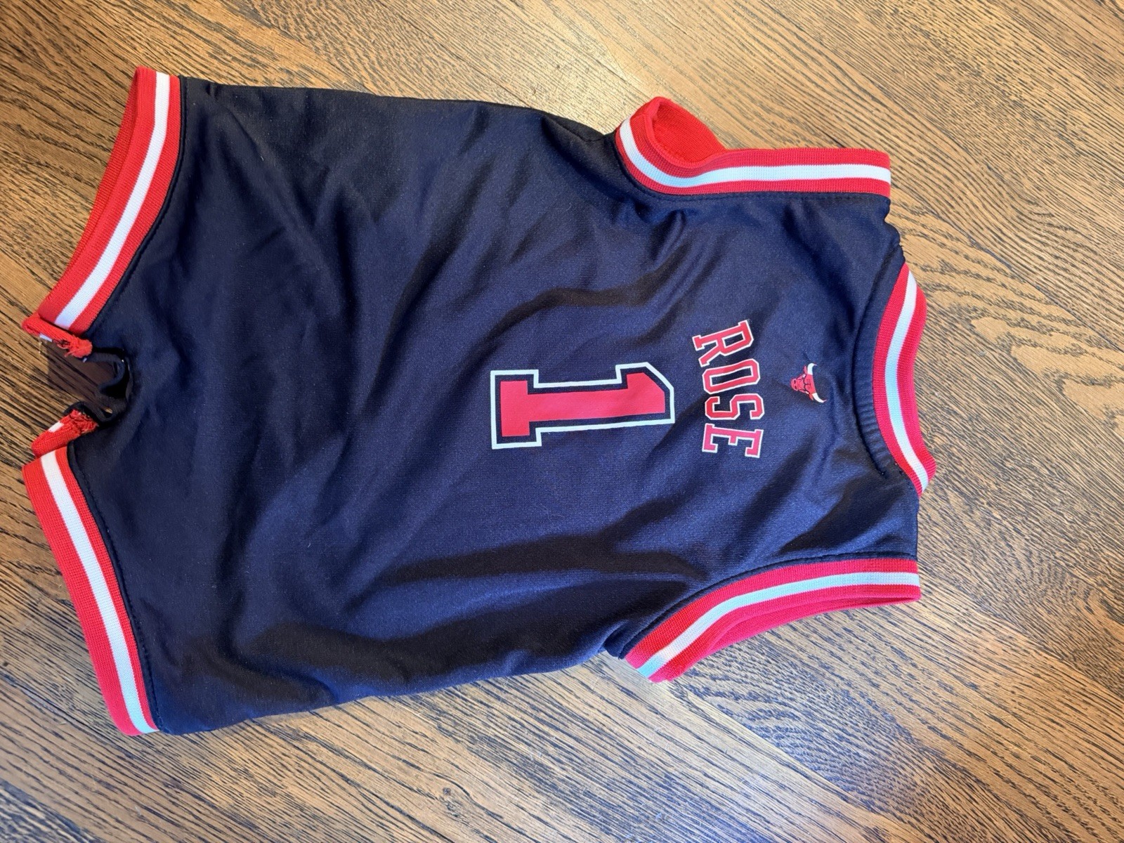 Adidas NBA Chicago Bulls Derrick Rose #1 Romper One-Piece 12M Navy/Red