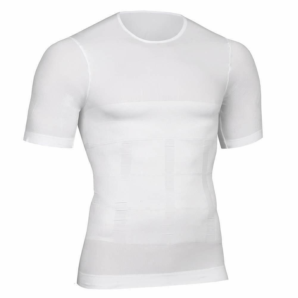 Shaper Men Body Toning T-Shirt Ultra Durable Vest Compression Underwear Tank Top