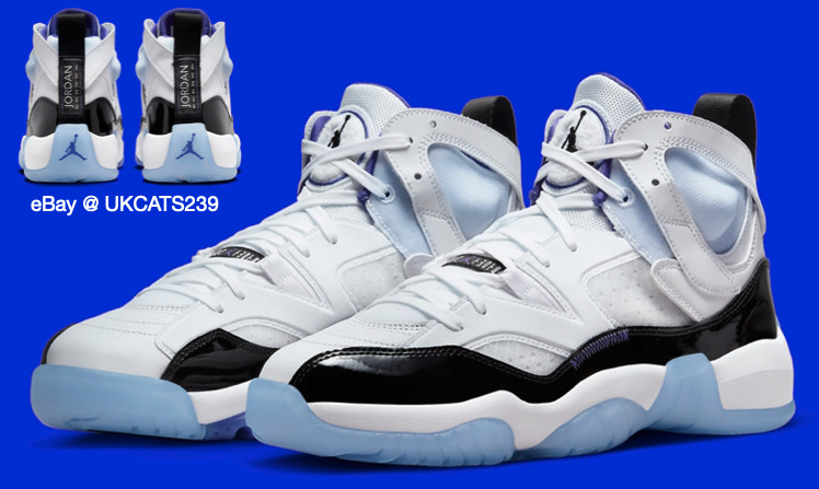 Nike Air Jordan Jumpman Two Trey “Concord” White Black DO1925-100 Men’s Sizes