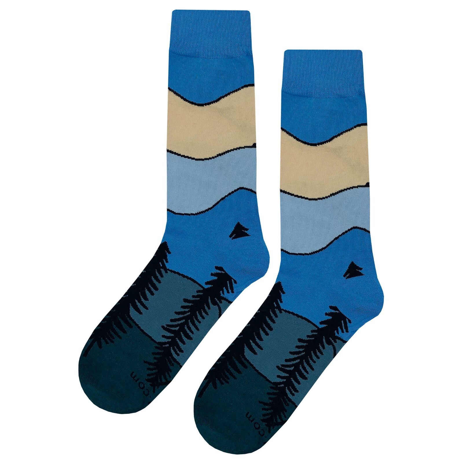 NWT Nature Dress Socks 4 Pack Novelty Men 8-12 Crazy Fun Sockfly