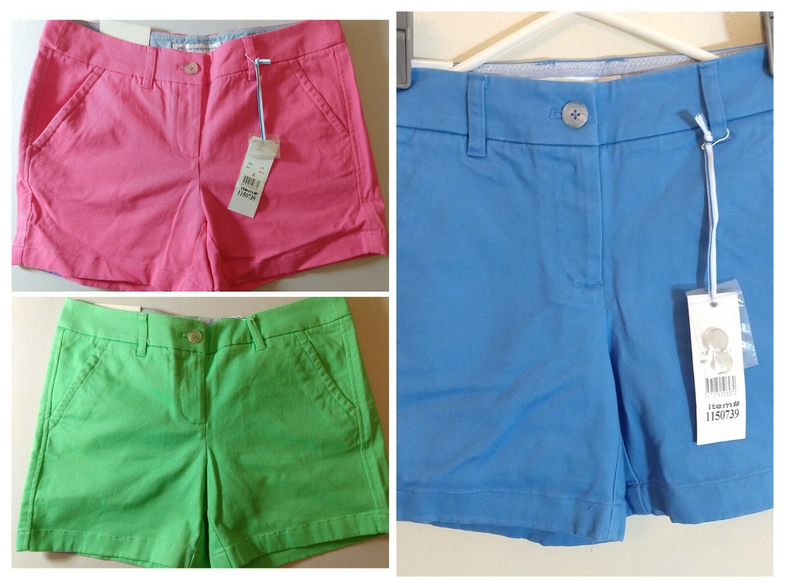 NWT $55 Southern Tide Women’s Caroline Khakis & Chinos 5″ Shorts Multiple Colors