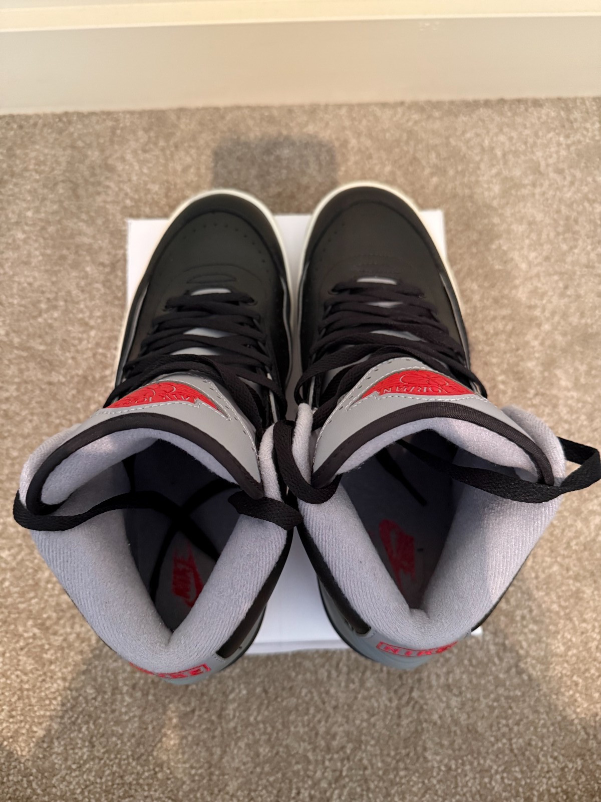 Nike Air Jordan 2 Retro Black Cement 3 DR8884-001 sz 8.5